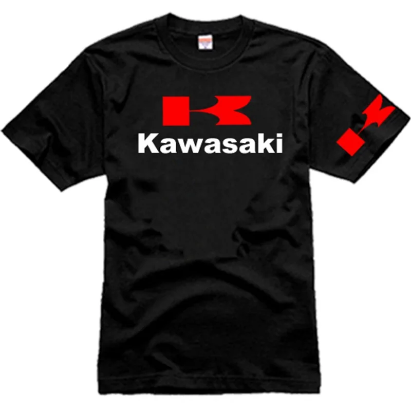 

Hot sale 2016 Kawasaki T-shirt short sleeved T shirt clothing T-shirt