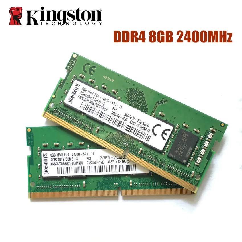 Оперативная память для ноутбука Kingston DDR4 4 ГБ 8 16 2133 2400 оригинальная оперативная