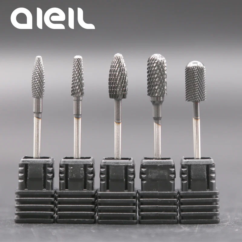 

Milling Cutters For Manicure Machine Titanium Nail Drill Bit Machine for Manicure Carbide Nail Drill Bit Milling Cutter For Nail