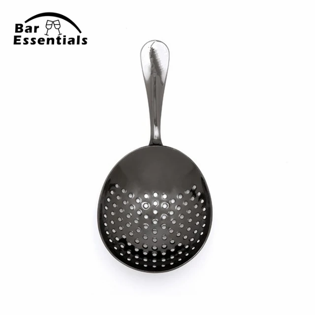 Bar Cocktail Strainer 304 Stainless Steel Gunmetal Black Cocktail Shaker Bar Ice Strainer Wire