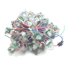 500 шт. WS2811 IC Полный Цвет RGB светодиодный пиксельный модульный 2811 светодиодный модуль квадратного типа DC5V IP68 Водонепроницаемый