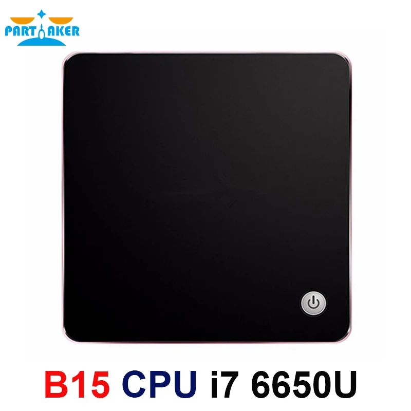 Skylake Мини ПК i7 6650U Windows 10 DDR4 Ram M.2 SSD Nuc graphics Iris 540 5G AC Wifi Bluetooth HTPC HDMI Mini DP|Мини ПК| |