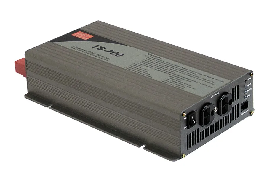 

[PowerNex] MEAN WELL original TS-700-112D U.K Standard 110V meanwell TS-700 700W True Sine Wave DC-AC Power Inverter