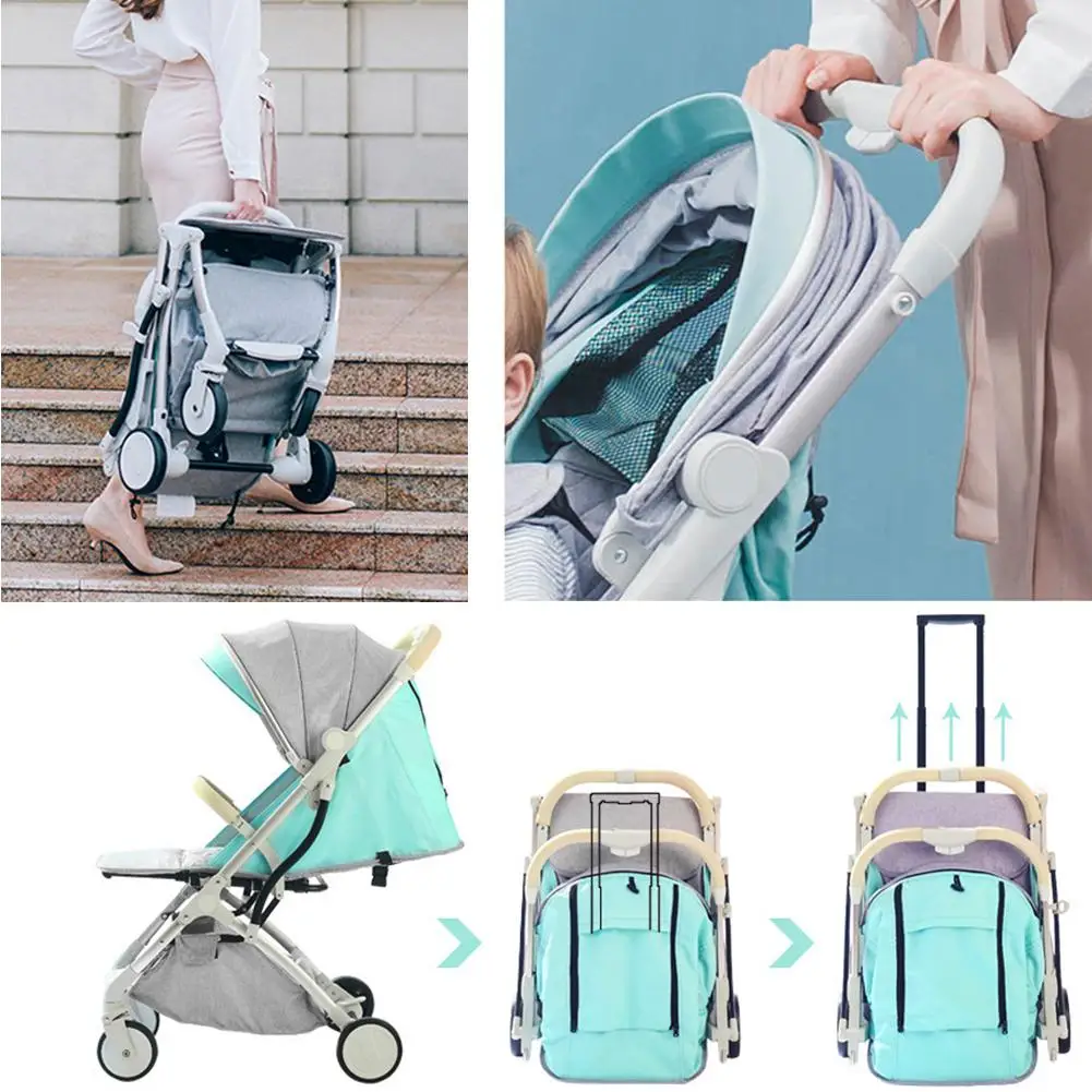 Kidlove Portable Mini Folding Umbrella Shape Outdoor Lying Sitting Stroller for Kids Baby Infant