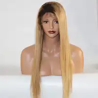 Eversilky 13x6 Lace Frontal Wig Straight Human Hair Periwigs For Black Women Malaysia Virgin Wigs Bleached Knots with Baby Hair