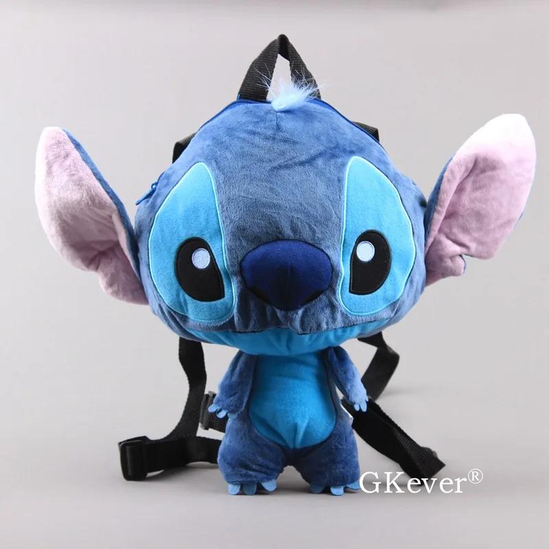 

Lilo& Stitch Plush Backpack Lovely Stitch Bags Dolls 12" 30 cm Cool Messenger Bag Children Gift