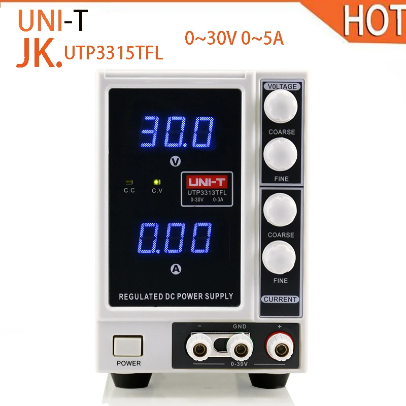 

2018 hot UNI-T UTP3315TFL DC Power Supply Limitation Output Voltage Current 0~30V 0~5A Power Source