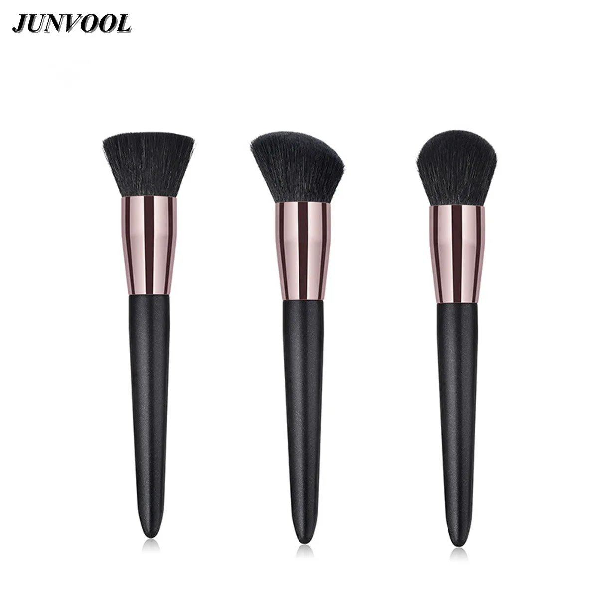 

Single Big Powder Brush Tapered Kabuki Tool Flame Shape Highlighter Multi-function Maquiagem Soft Foundation Face Makeup Brushes