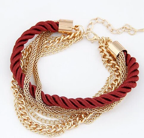 Женский плетеный браслет MINHIN Летняя Вечеринка 6 цветов|bracelets for|bracelets for girlsbracelet