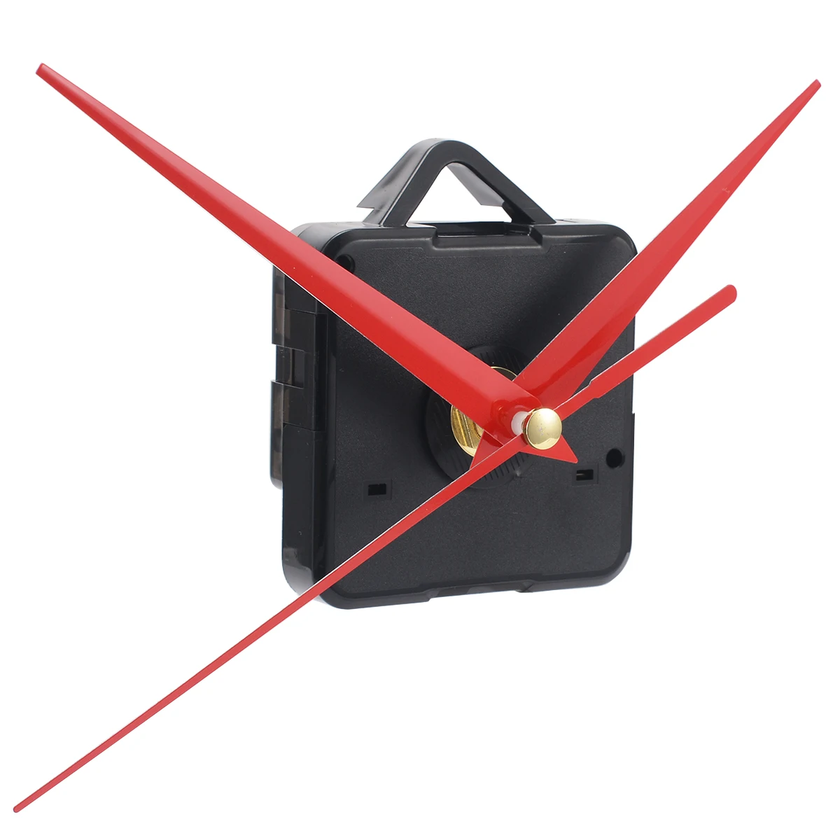 Mayitr Wall Clock DIY Repair Tool Red Hands Quartz Clock Movement Mechanism Parts Kit Replacement Essential Tools