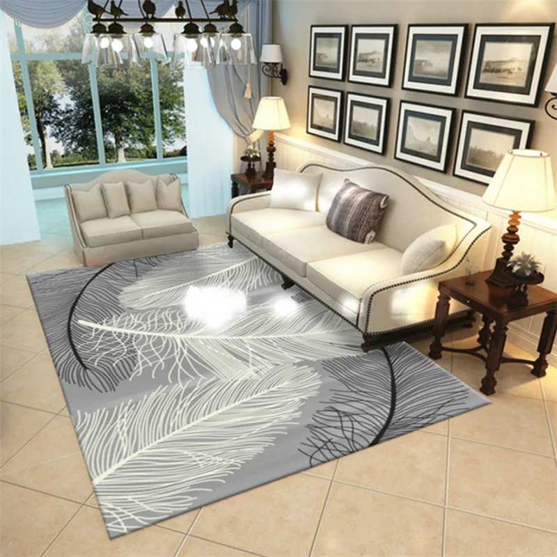 Новые творческие мультфильм печатных ковры бытовой прямоугольные ковры гостиная украшения в спальню области ковры Диванный кофейный столик коврики