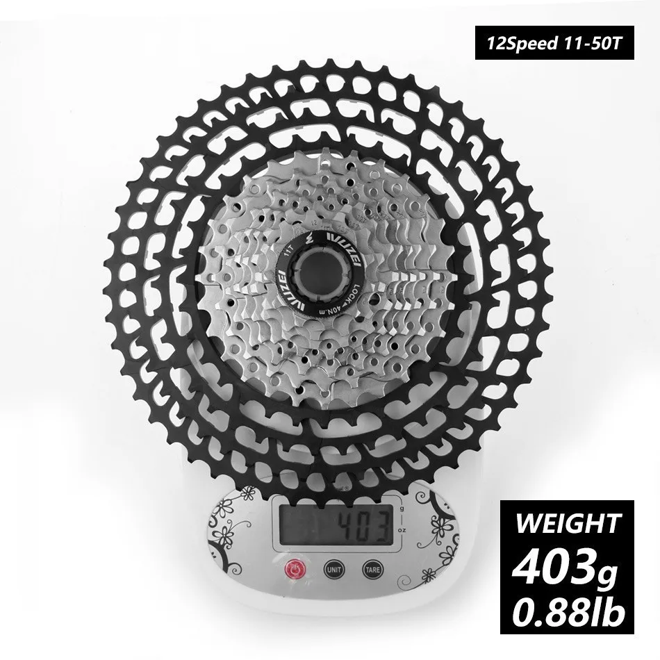 Кассета MTB велосипедная Ультралегкая 12 Скоростей 11 50T/52t 403 г| |
