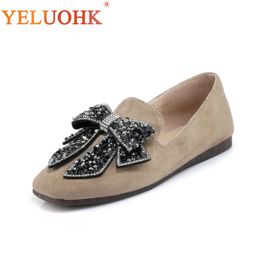 

33-43 Women Flats Big Size Spring Autumn Women Loafers Slip On Moccasins Women Comfortable 2018