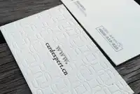 600gsm 90X54mm specialty paper US cotton thick art paper cards Beige color JH005
