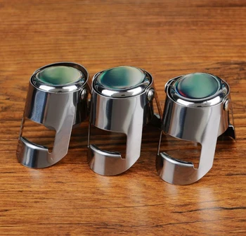 

Free Shipping+Wholesale Portable Stainless Latches and Silicone Sealer Champagne Sparkling Wine Bottle Stopper,200pcs/lot
