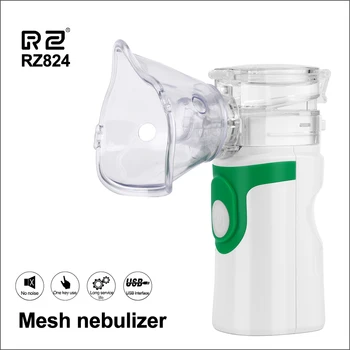 

RZ Health Care Handheld Nebulizer Children Adult Asthma Inhaler Mini Nebulizador Rechargeable Automizer Ultrasonic Inalador