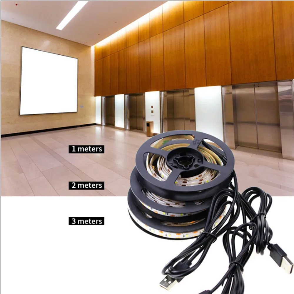

Motion Sensor LED Strip PIR Sensor LED Strip 2835 for DIY Under Bed Light Bedroom Washroom Night Lights Waterproof Lamp