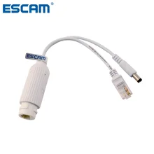 ESCAM POE S2 10/100 м кабель Сплиттер IEEE802.3at для IP камеры|cable for ip camera|cable