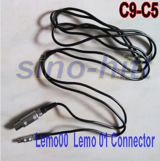 

New Lemo 00 to Lemo 01 Flaw Detector Cable C9 to C5 Cable Equality connector for Ultrasonic Flaw Detector