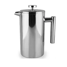 2016 neue Ankunft Französisch Presse Kaffee Teekanne Brewer mit filter Edelstahl Doppelwand FG