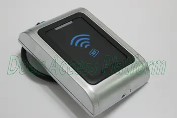 

Stainless Steel Metal Case materials, slave RFID Card reader wiegand reader proximty card 125KHz EM ID card for controller pcb