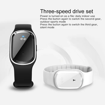 

New waterproof intelligent ultrasound mosquito repellent bracelet artifact adult baby universal anti-mosquito indoor outdoor