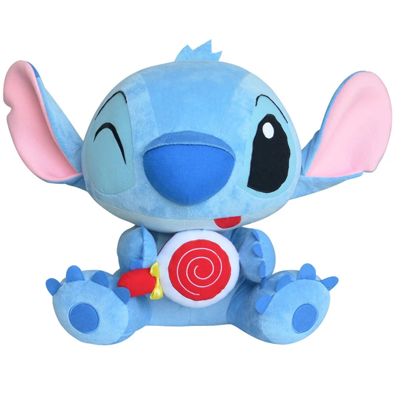 Disney Stitch плюшевая игрушка аниме Лило и Стич мягкая кукла милая строчка девочка