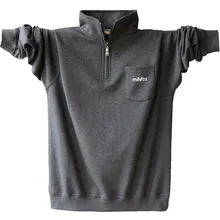 Мужская хлопковая рубашка с длинным рукавом, весна-осень размера плюс, отложной воротник, повседневные деловые рубашки для мужчин, 5XL A1526