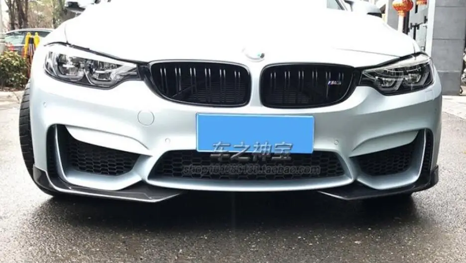 Передний бампер из углеродного волокна для BMW F80 F82 F83 M3 M4 2014 2015 2016 2017 | Автомобили и