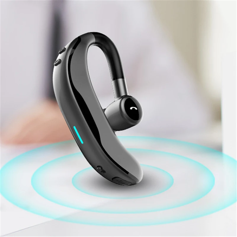 Bluetooth Wireless Ear Hook Hands free Headphone Adjustable Sweatproof