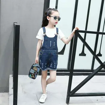 

New Fashion 2019 Baby Girl Summer Clothes Set 2 Piece Set Denim Shorts+T-Shirt Baby Kids Clothes Baby Girls Tracksuit Outfits