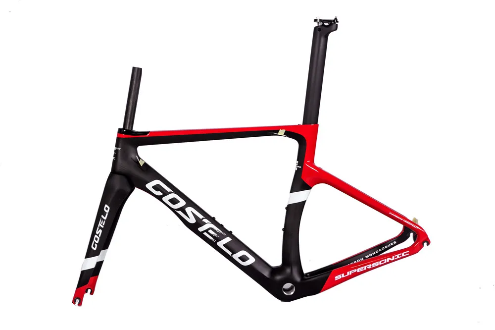 Sale 2019 Costelo SuperSonic Road carbon bike frame disc brake Thru axle bicycle T800 3k weave carbon frame fork seatpost 24 Sale 2019 Costelo SuperSonic Road carbon bike frame disc brake Thru axle bicycle T800 3k weave carbon frame fork seatpost 24