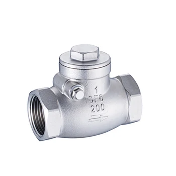 

1" BSP Female Thread 304 Stainless Steel Check Valve One Way Non-return Valve For Water Oil Gas