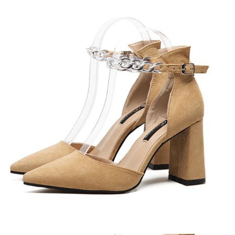 

Women Shoes Sandals High Heel Gladiator Sandals Summer Pearl Platform Heel Sandals White Open Toe Button Belt Thick Heel Sandals