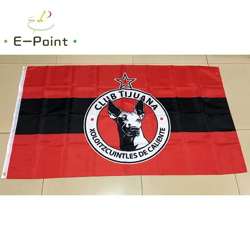 6 типов Мехико лига клуб Тихуана 3ft * 5ft (90*150 см) размер рождественские украшения