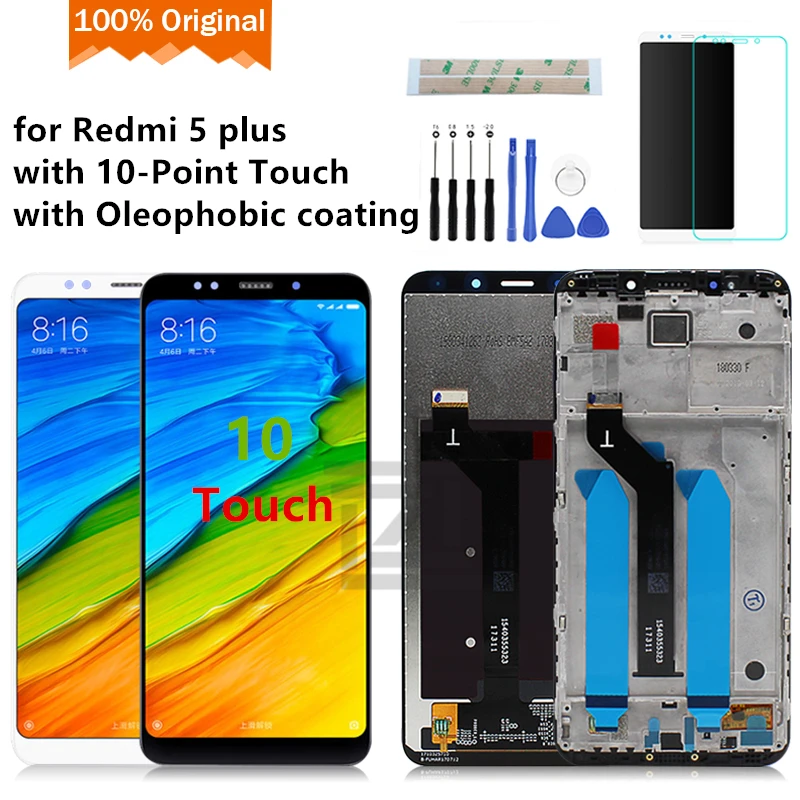 Купить Оригинальный Для Xiaomi Redmi 5 Plus плюс ЖК дисплей ...