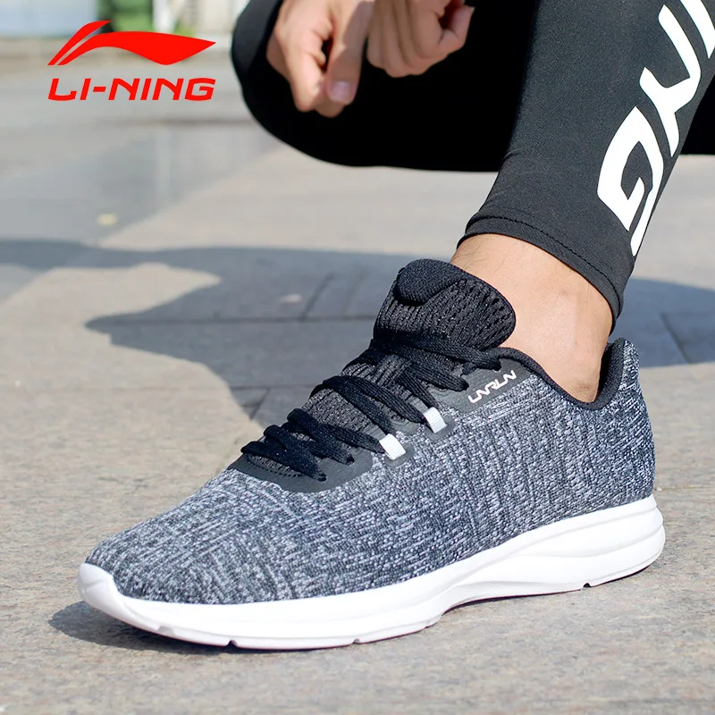 Li-Ning Men SMART MOVE Running Shoes Mono Yarn Breathable LiNing Sport Shoes Wearable Light Weight Sneakers ARKN003 YXZ076