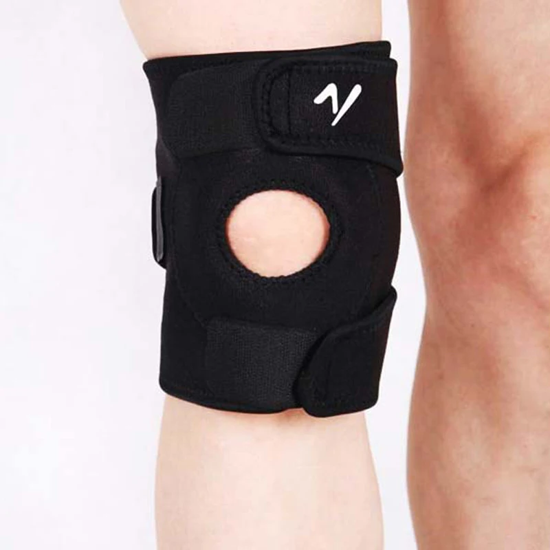 

High Quality Kneepad 3 Spring Knee Support EVA Breathable Sports Pads Brace Support Protect Leg Knee Guard Protector Kneecap