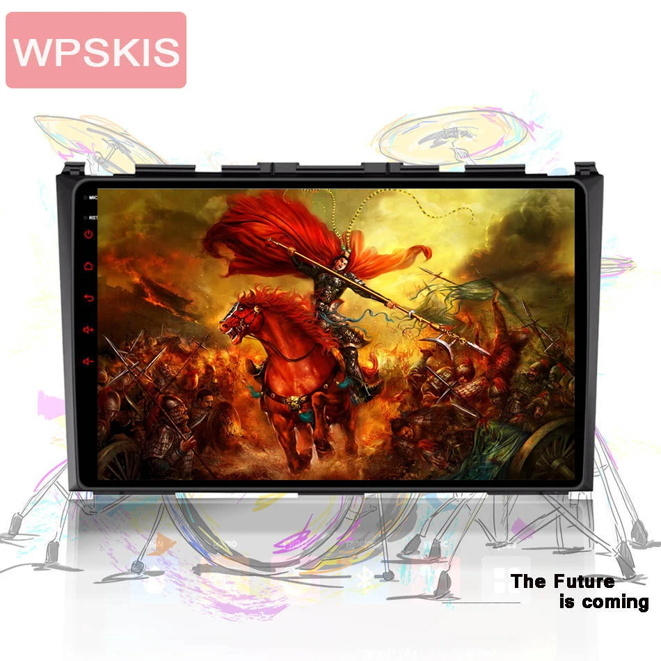 Sale Octa core 1024*600 Android 9.0 HD Car DVD Player Radio For Honda CRV 2007 2008 2009 2010 2011 3/4G WIFI GPS Navigation Head Unit 4