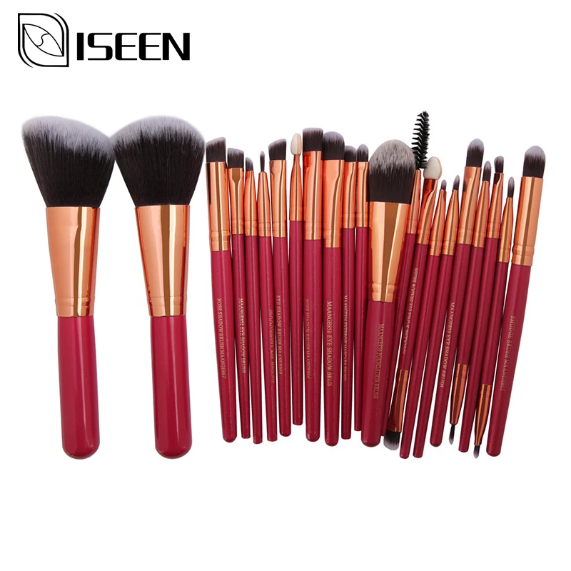 

22Pcs Beauty Makeup Brushes Set Cosmetic Foundation Powder Blush Eye Shadow Lip Blend Portable Make Up Brush Tool Kit Maquiagem