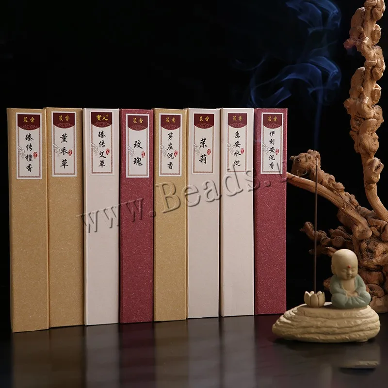 

About 35pcs/Box Incense Burner Natural Aroma Clean Air Indoor Spices Sandalwood Stick Incense Burners Air Freshener Aromatherapy