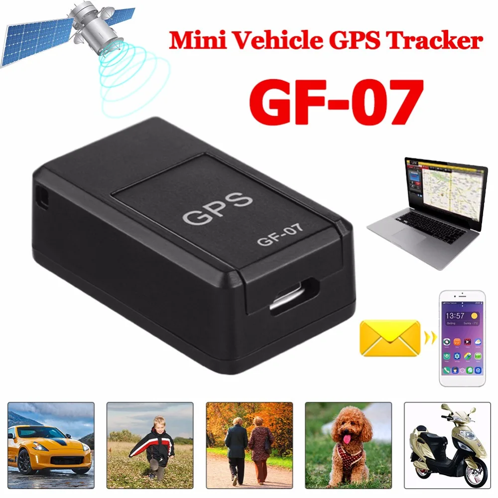 GF07 GPS المقتفي GSM جي بي آر إس البسيطة سيارة المغناطيسي GPS لمكافحة خسر تسجيل الوقت الحقيقي جهاز تعقب محدد المقتفي البسيطة TF بطاقة