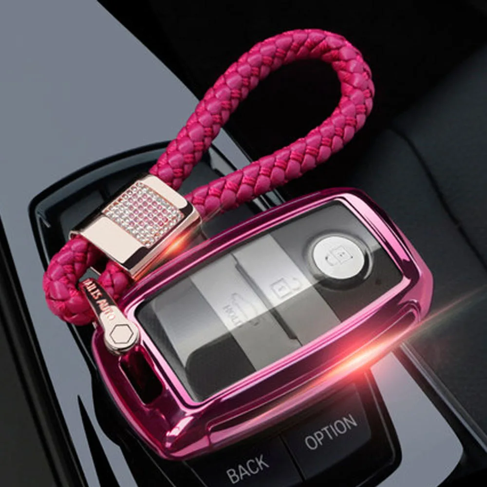

3 Buttons TPU Car Remote Smart Key Cover Case Fob Shell Holder For Kia ceed Soul KX5 Carnival Shuma Replacement Auto Part