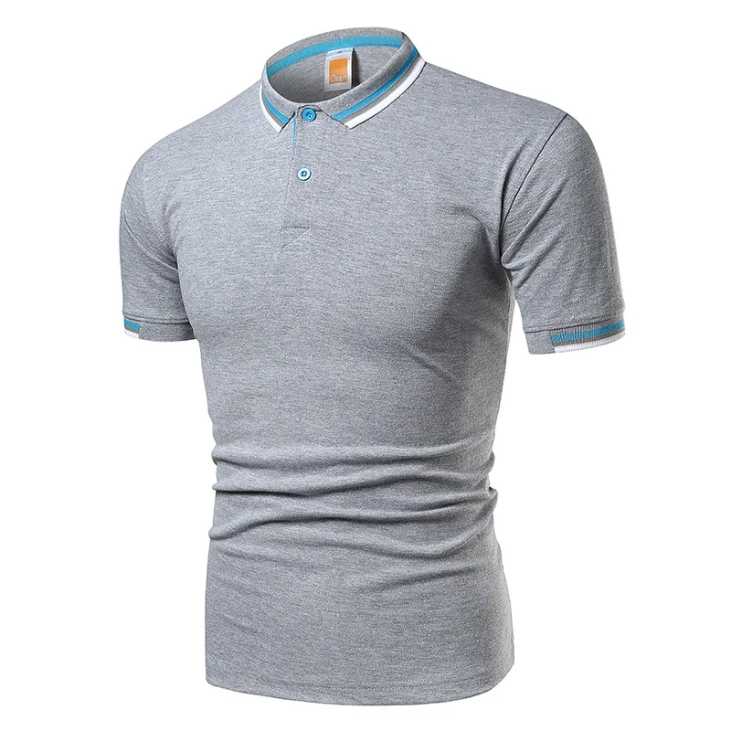 Мужская рубашка поло для мужчин Desiger Polo мужская хлопковая рубашка с коротким рукавом, одежда, Майки golftennis, плюс размер M-XXXL