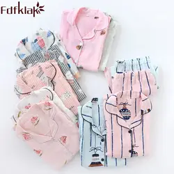 2019 новые весенние пижамы для кормящих беременных пижамы для беременных женщин кормление грудью ночное белье Fdfklak