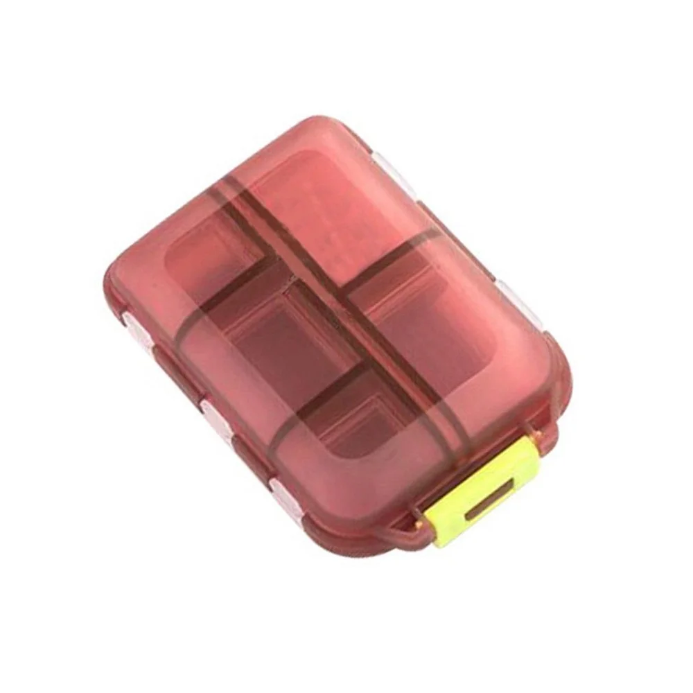 

Hot Sale Double Layer Medicine Drug Pill Box Storage Case Container Weekly Sort Folding Vitamin Pill Case With Small Partitions