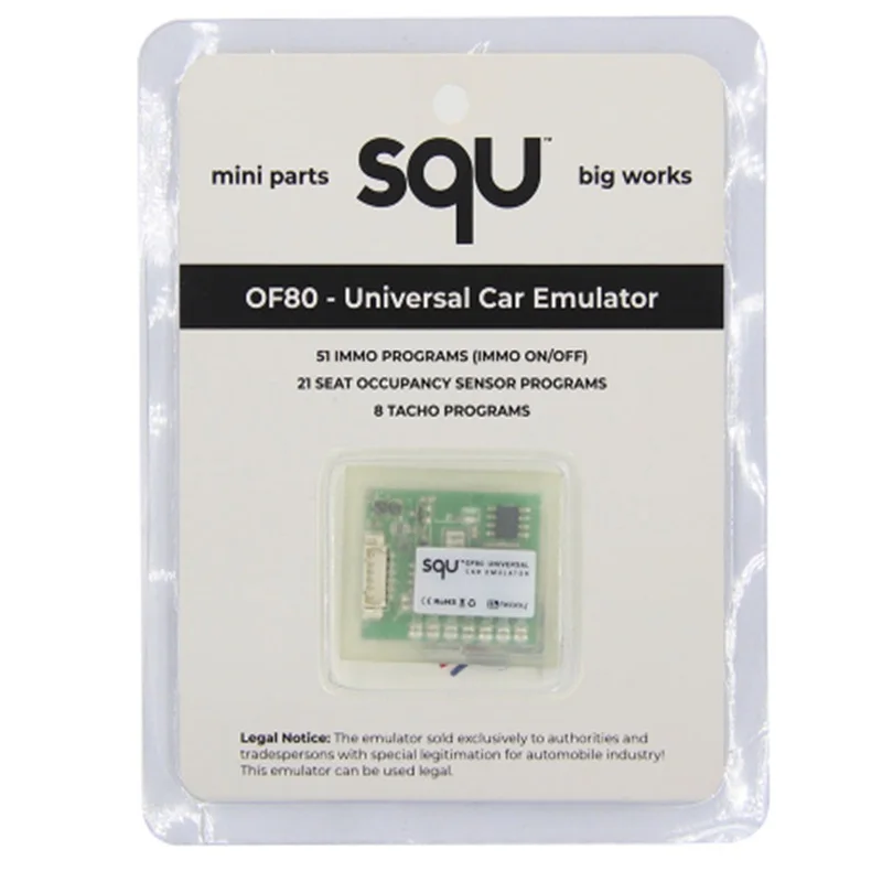 SQU OF68 Универсальный Автомобильный эмулятор OF80 Automotriz Immo Off Tacho Seat датчик заполнения программ для Benz для BMW для VW