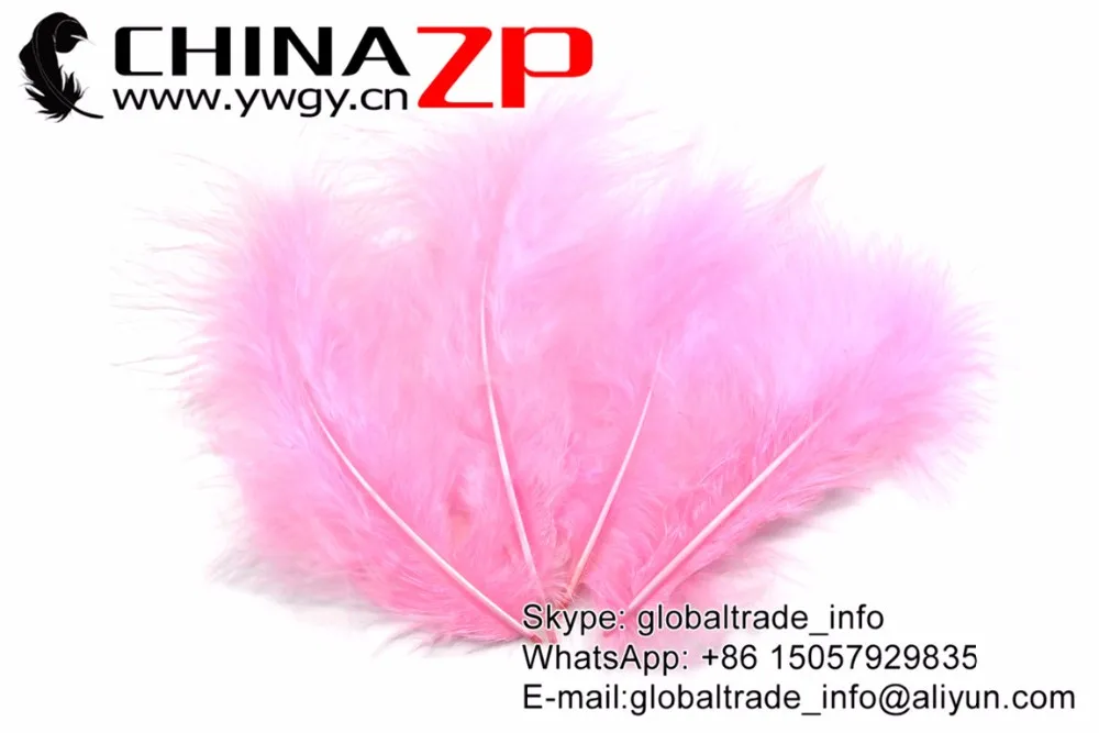 Pink Fluffy marabou plumage feathers (3)