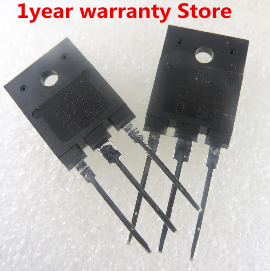 1 x D998 /& 1 x B778 2SB778 1 + Heat Sink Compound USA FREE SHIPPING 2SD998 1