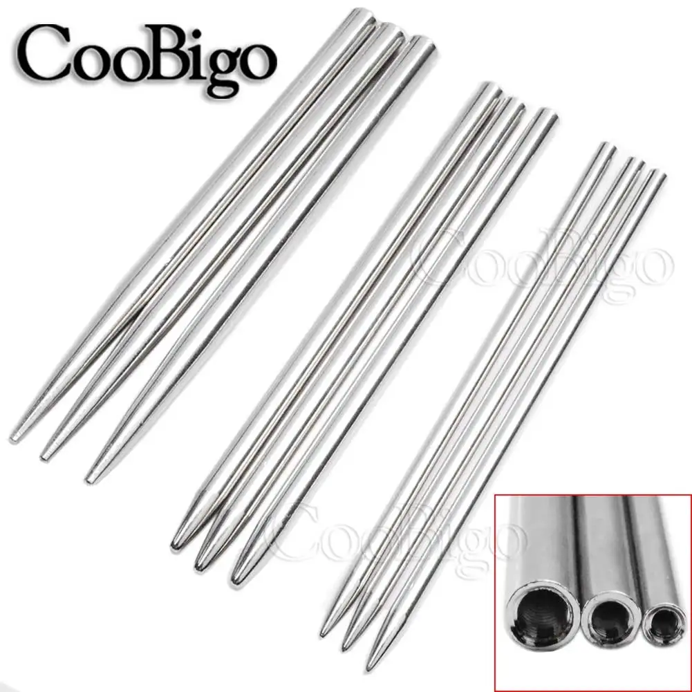 Lacing 2 Stitching Needles 3 1//2/" Stainless Steel 550# Type III Paracord Fid